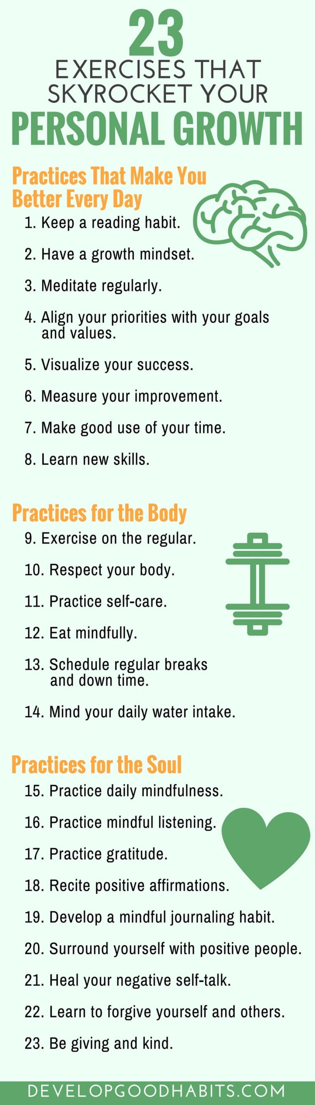 Picture of: Daily Self-Improvement:  Exercises That Skyrocket Your Personal
