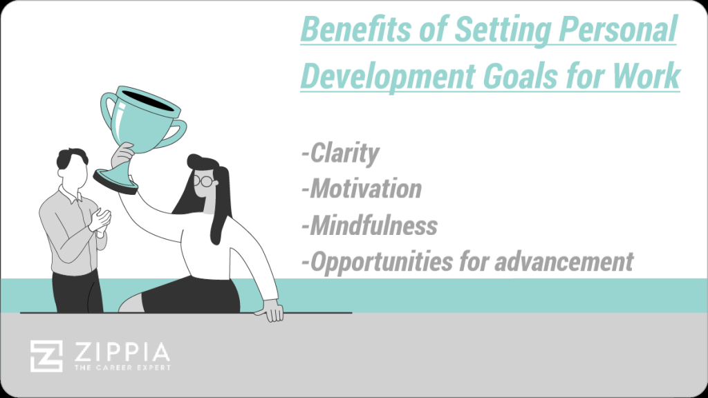 Picture of: Examples of Personal Development Goals For Work – Zippia