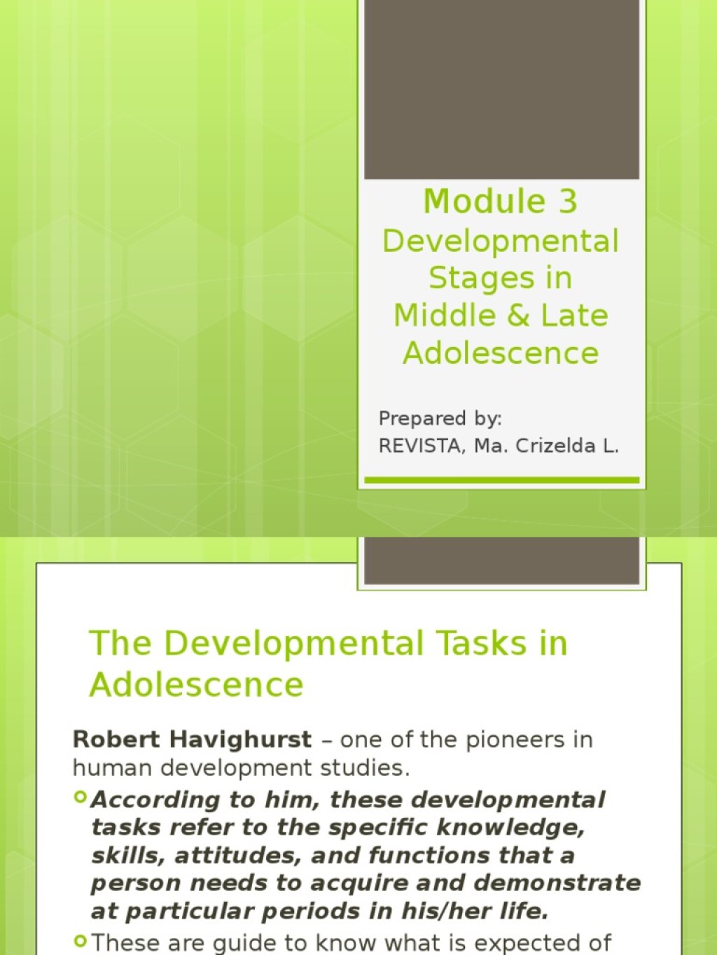Picture of: MODULE  Personal Development SHS  PDF  Developmental Psychology