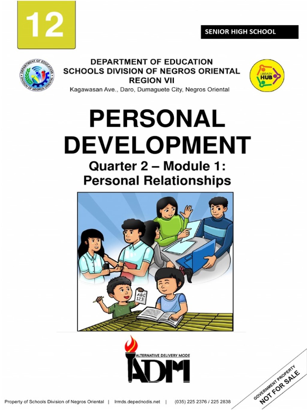 Picture of: Personal Development: Quarter  – Module : Personal Relationships